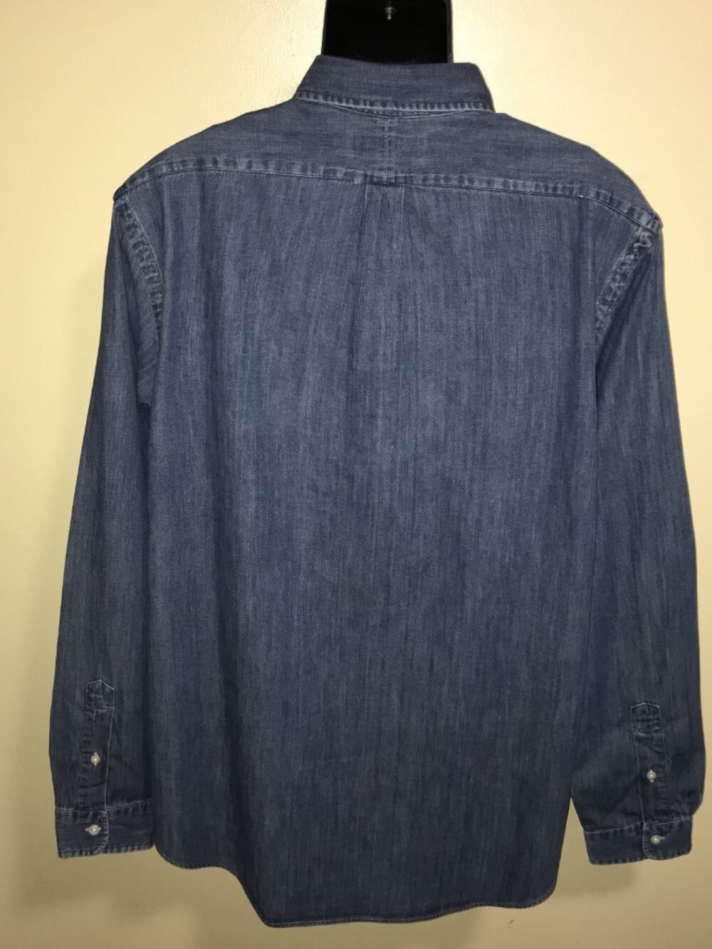 Men's Ralph Lauren Denim Long Sleeve Button Front Shirt-Size XL - Picture 6 of 9